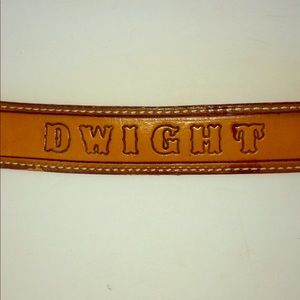 Cowhide Western Belt Sz 36
